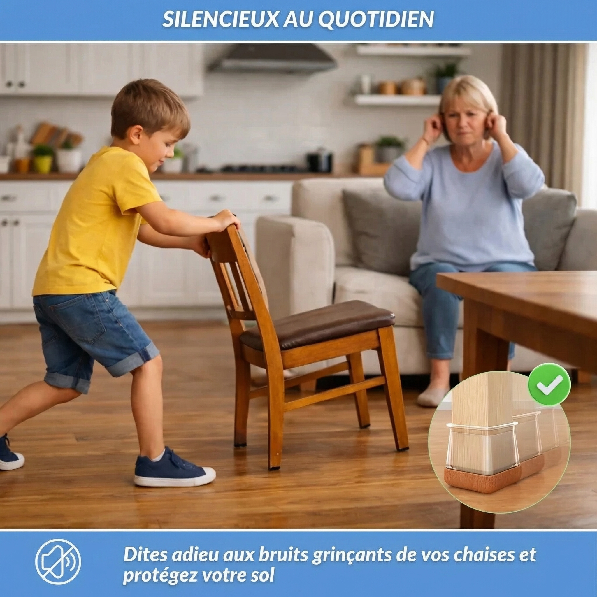 Chaussettes de chaise