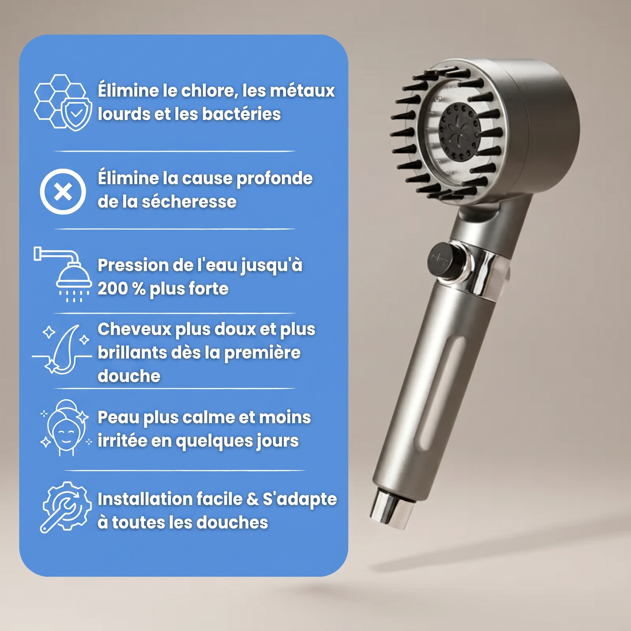Aqualine - Protège ta peau et tes cheveux de l'eau de La Réunion.